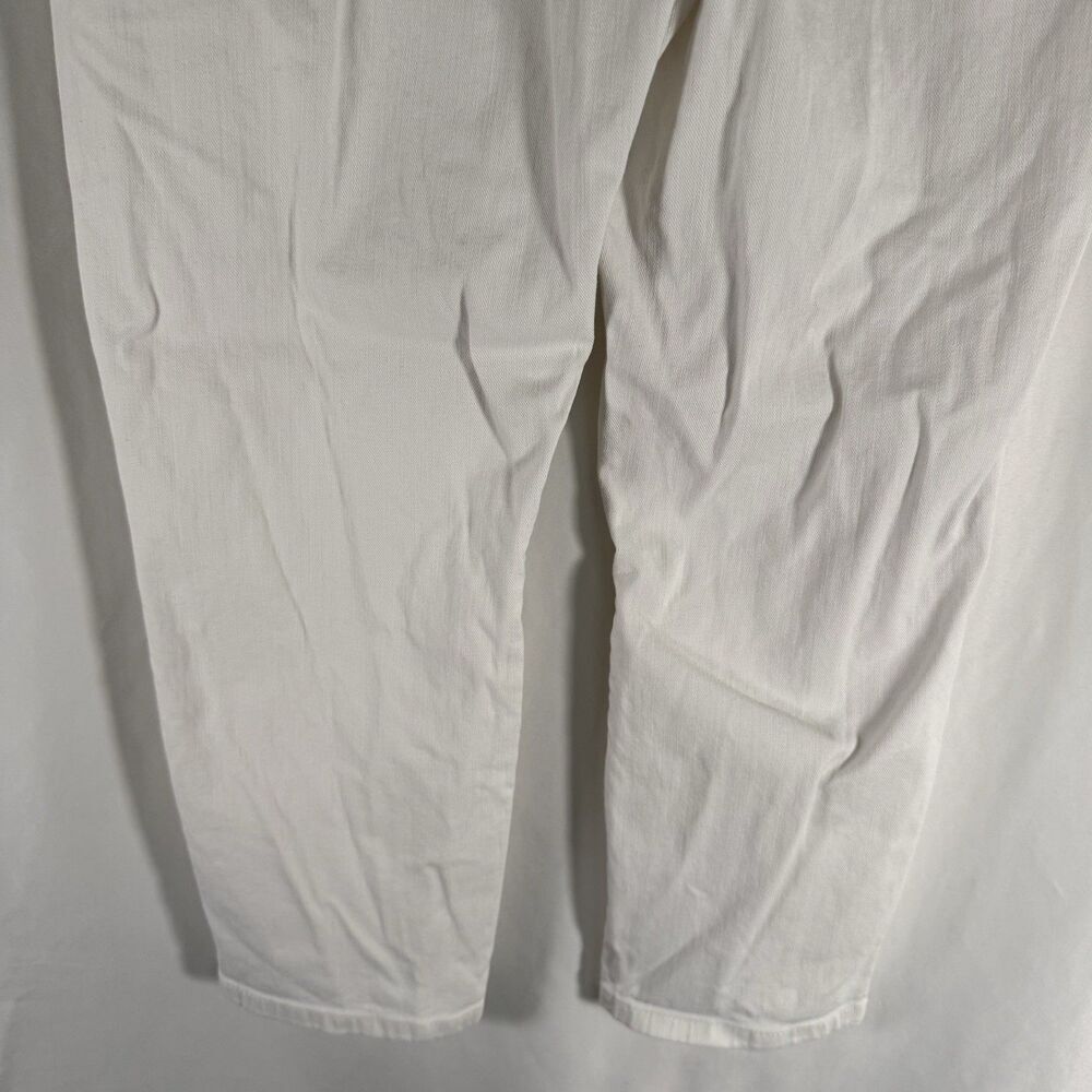 Tommy Bahama Jeans Women's 6 White Denim Cropped Cotton Blend Mid Rise - Picture 9 of 9